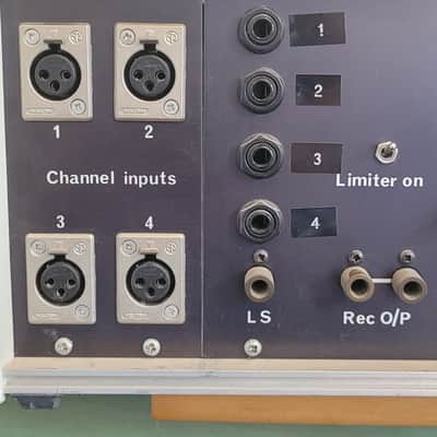 Vintage BBC Glensound 4 Channel Mic Pre Mixer with Amperon Transformers and Analog Limiter Compressor Individual Outs ! image 8