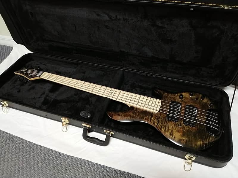 TRABEN Chaos Core 5-string electric BASS guitar Black Vapor NEW