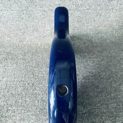 Transparent Blue 4 String Bass Basswood Body image 9