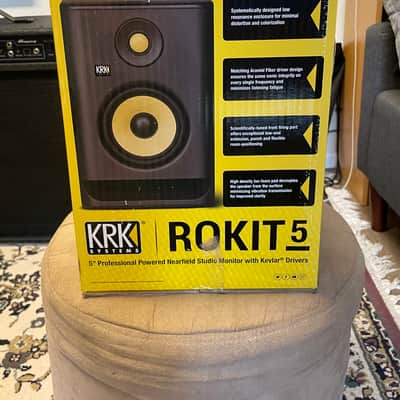 KRK RP-5 Rokit G4 2-Way 5" Active Studio Monitors (Pair) 2019 - 2021 - Black image 5