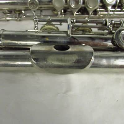 Yamaha YFL-225N Flute with case. Japan. Very good condition. Nickel plated. image 3