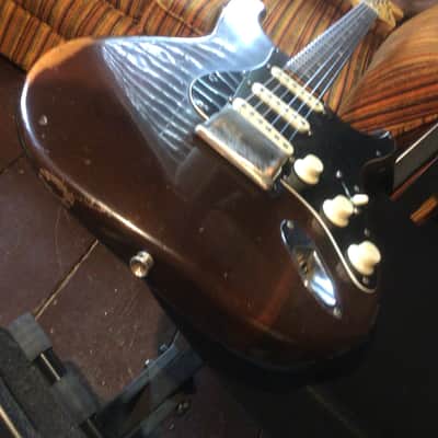 Fender Stratocaster 1974 Walnut mocha image 2