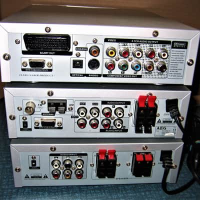 HiFi-Stereo AEG (System-Nr. 4606 made by Sony) 3 Geräte=1Preis, auch einzeln erhältlich ~ MIDI-Format image 4