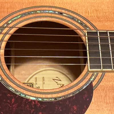 Used Zager ZAD-50 EZ- Play 6 String Guitar 2004 Solid Spruce Top, Mahogany back and sides, w/ Rosewood Fretboard image 7