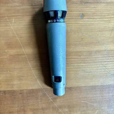 AKG D 1000E Cardioid Dynamic Microphone 1970s - Silver image 2