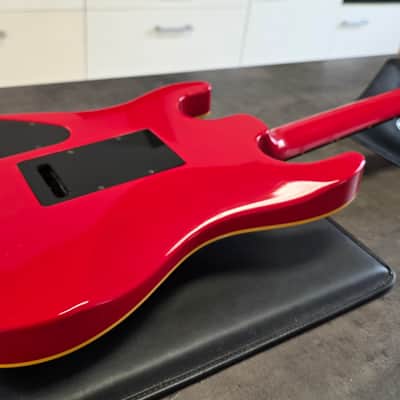 Gibson U2 1987 Ferrari Red HSS American U-2 Super Strat USA Custom Jackson Lawsuit Headstock Soloist Design SL1 image 21