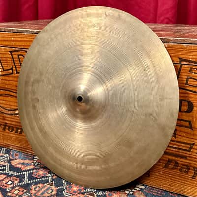 15" Zildjian A 1950s Small Stamp Hi-Hat Cymbal Pair 906g/948g *Video Demo* image 10