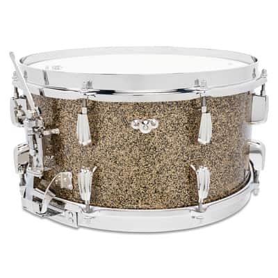 Slingerland 7x14" Radio King SPECIAL Craviotto Solid Shell Unlimted Edition Snare Drum - Gold Sparkle - VIDEO image 3