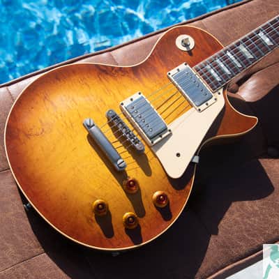 Classic 1981 Gibson Les Paul Heritage Series Standard-80 - Heritage Cherry Sunburst (Aged/Faded) - Yamano Handpicked Export w Original Hard Case - Pro Set Up w Perfect Frets/Action/Intonation! image 15