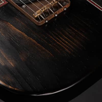 James Trussart SteelGuardCaster Rust O Matic Pinstriped - Black image 18