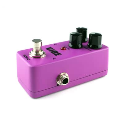 Kokko FUV2 Guitar Mini Effects Pedal Vibe - Analog Rotary Speaker Effect Sound Processor Portable Accessory for Guitar and Bass (Price includes the import duty for US buyer) image 3