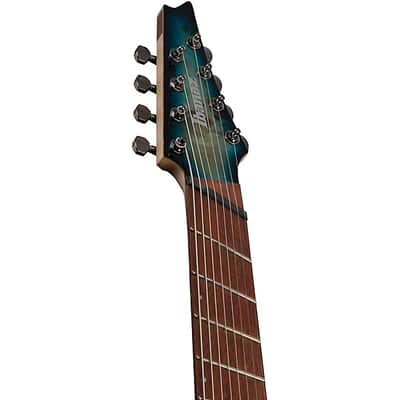 Ibanez RGMS8PB Multi Scale 8 String Electric Guitar - Cosmic Blue Starburst image 4