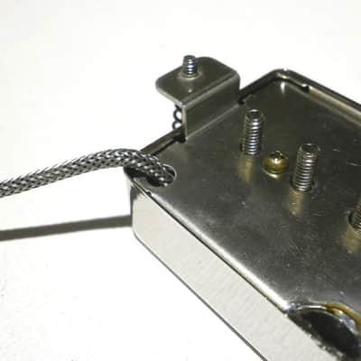 Humbucker Sized P90 Pickups SET Hand Wound PAF Size Single Coil Q Bridge Neck by Q pickups image 5