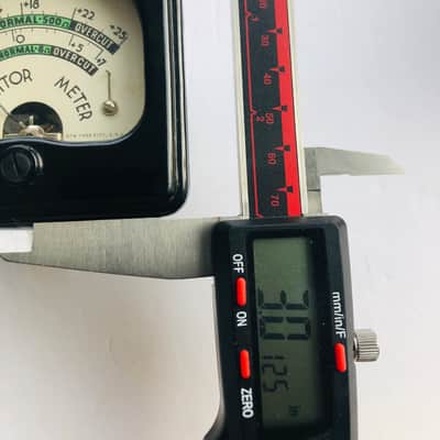 NOS Rek-O-Kut VU meter for Record Cutting Lathe image 5