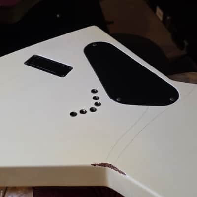 Dave Mustaine's Explorer MEGADETH Artist Owned Stage Played - Dean USA Custom Shop XO Heavy Relic Vintage Aged Signed Korina Neck Guitar image 24