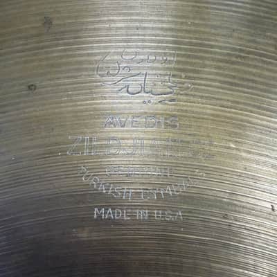 Vintage Avedis Zildjian A 18" Crash Ride Cymbal 1818 grams image 4