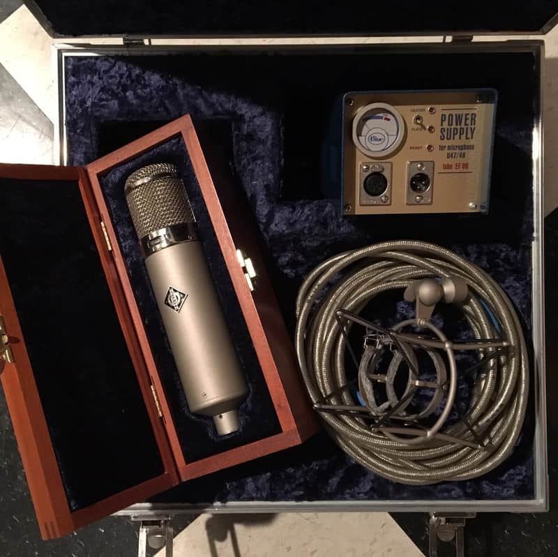 Blue U 47 / U 48 with EF86 Tube image 1