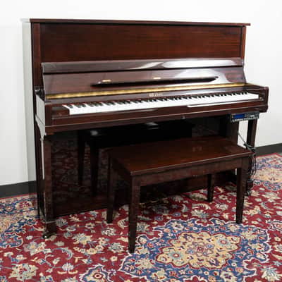 Weber W-118 Upright Piano w/ PianoDisc | Polished Dark Walnut | SN: T00020125 image 3
