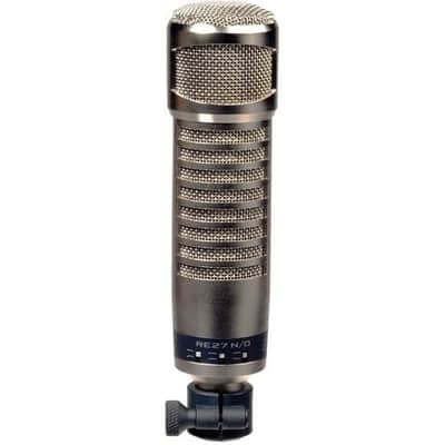 Electro-Voice RE27N/D Broadcast Announcer Microphone with Variable-D, Neodymium Capsule, Pop Filter & XLR Cable image 2