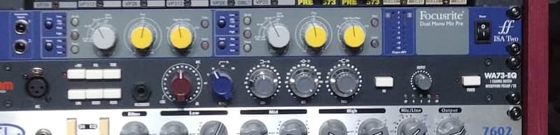 Warm Audio WA73-EQ 1-Channel British Microphone Preamp / EQ