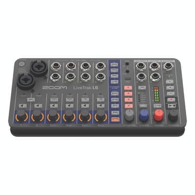Zoom LiveTrak L6 Mixer & Digital Audio Recorder image 3