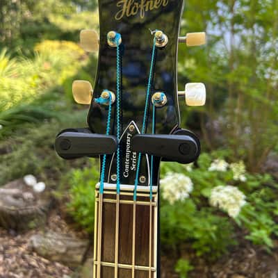 Hofner Contemporary Series Violin Bass 2006 - 2019 - Antique Brown Sunburst image 6