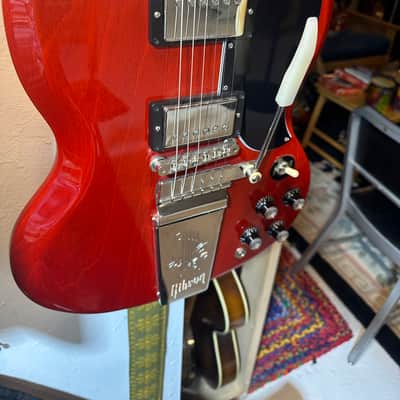 Gibson SG Standard '61 with Maestro Vibrola 2019 - Present - Vintage Cherry image 2