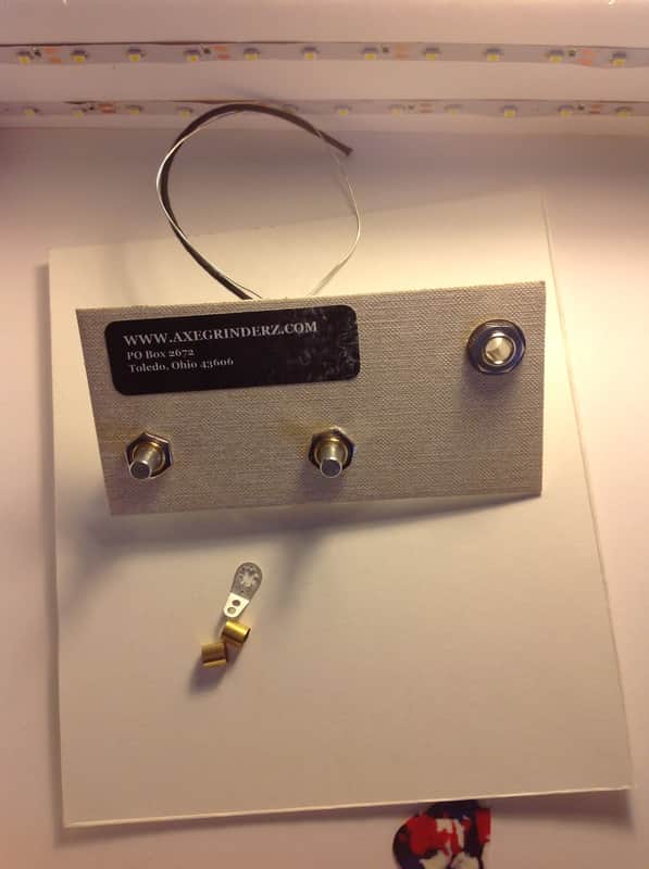 True Left Handed Custom Pre-Wired Harness Assembly for Precision Bass USA Paper In Oil image 1