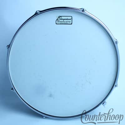 Slingerland 14x5"Ribbed Aluminum Snare Drum 8-Lug Niles,IL USA Vintage70s No.140 image 7