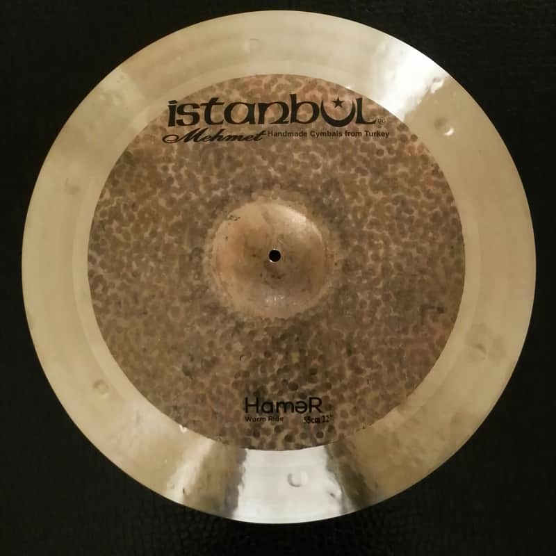 Istanbul Mehmet Cymbals 22" Hamer Warm Ride image 1
