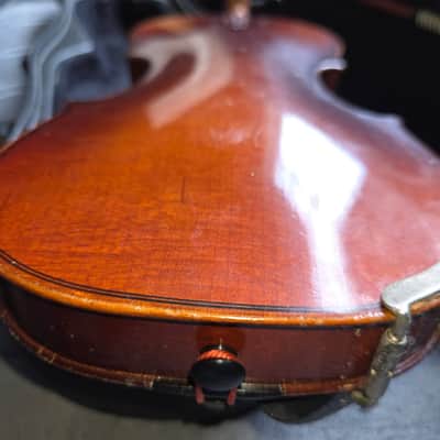 Suzuki Etude No. 220 size 1/16 violin, Japan. Good playing condition image 7