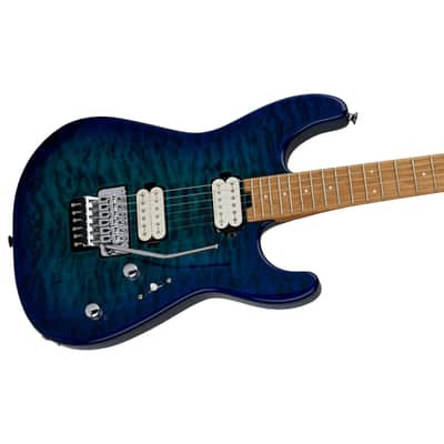 Charvel Pro-Mod Plus San Dimas Style 1 HH FR EB Chlorine Burst - Electric Guitar image 5