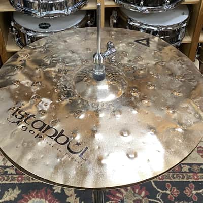 Istanbul Agop XIST DRY DARK BRILLIANT HI HAT PAIR 17" image 1