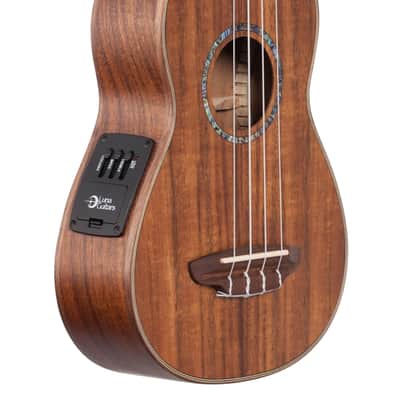 Luna Ukulele High Tide Koa Soprano with Preamp image 9