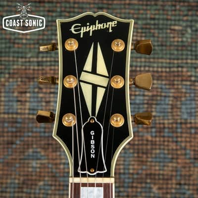 2000 Epiphone by Gibson Les Paul Custom LPC-80 Made in Japan Fujigen Yamano Gakki image 11
