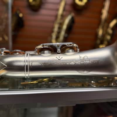 Cannonball Hotspur T5 Silver Black Big Bell Stone Series Tenor Saxophone image 11