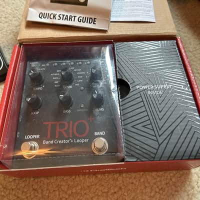 DigiTech TRIO Plus Band Creator + Looper with FS3X 3-Button Footswitch 2016 - Present - Grey image 3