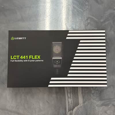 Lewitt LCT-441-FLEX Large Diaphragm Multipattern Condenser Microphone 2010s - Black image 1