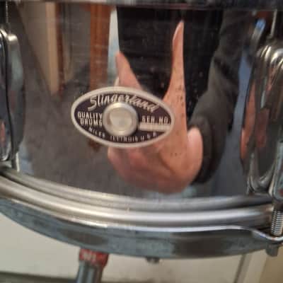 Slingerland Chrome Snare Drum image 2
