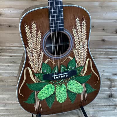 Martin D-Robert Goetzl 1 Acoustic Guitar - Custom Hand Painted image 1