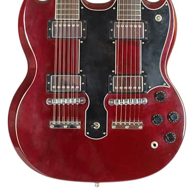 1997 Gibson EDS-1275 Double Neck Cherry #90487469 image 3