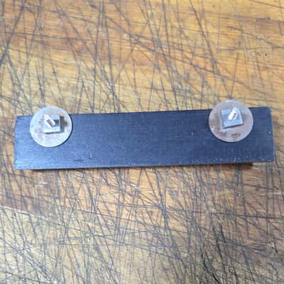 Vintage 1950's 60's Harmony Stella Parlor Cowboy Regal Silvertone Acoustic Guitar Bridge Tailpiece Luthier Parts image 4