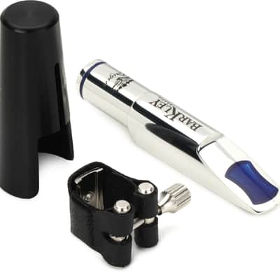 Barkley Verdot Origen Tenor Saxophone Mouthpiece - 8 Silver Plated image 1