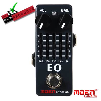 MOEN MN-EQ 5 Band Graphic Equalizer Vers 1 PEDAL from MOEN Free US Shipping image 3