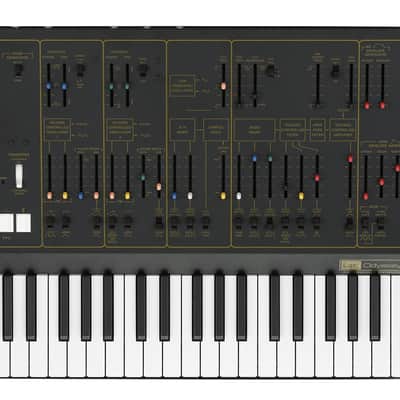 Korg ARP Odyssey Rev2 Black/Gold with SQ-1 Sequencer, 2018 image 5