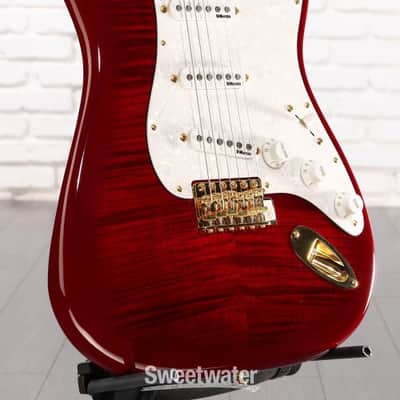 Fender Richie Kotzen Stratocaster Electric Guitar - Transparent Red Burst (StratRKTRBd1) image 5