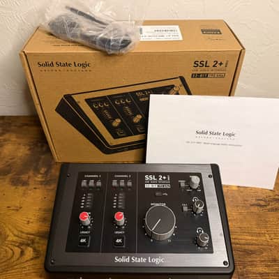 Solid State Logic SSL2+ MkII USB Audio Interface 2024 - Present - Black image 2