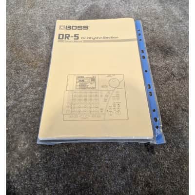 Boss DR-5 Dr. Rhythm Section - Drum Machine - Black - Excellent w/ Original Box & Manuals image 4