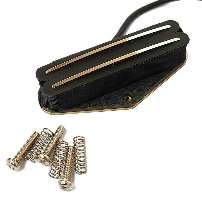TRC73C-BK Artec Ceramic Rail Blaster Bridge Humbucker Pickup for Tele Electric Guitar image 1
