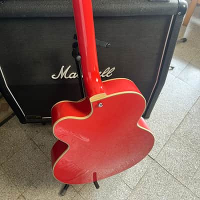 D'Angelico Premier EXL-1 with Ovangkol Fretboard 2019 - 2020 - Fiesta Red image 6